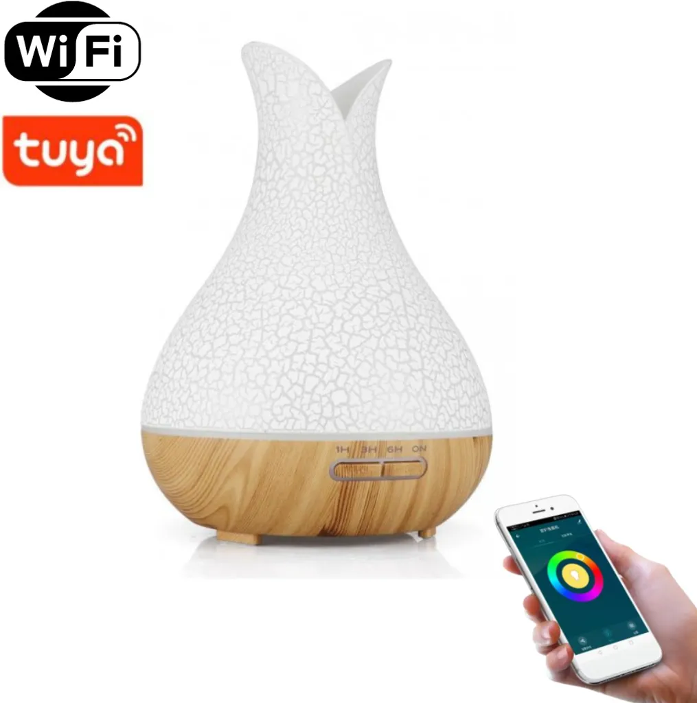 BOT Smart Diffuseur d'Arômes B5 - Bois Blanc et Brun Clair de 400ml