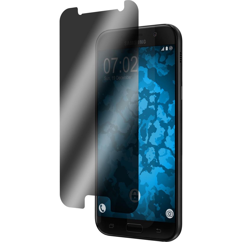6er-Pack PhoneNatic Displayschutzfolien Privacy kompatibel mit Samsung Galaxy A3 2017