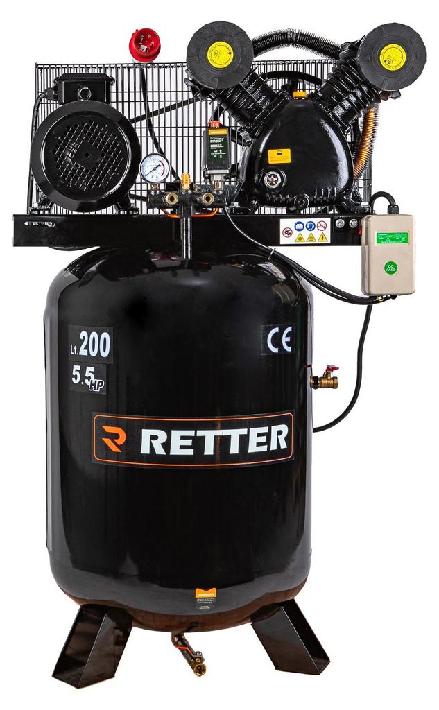 RETTER RT3200 Pro Standkompressor 200 L / 10 Bar Produktbild 