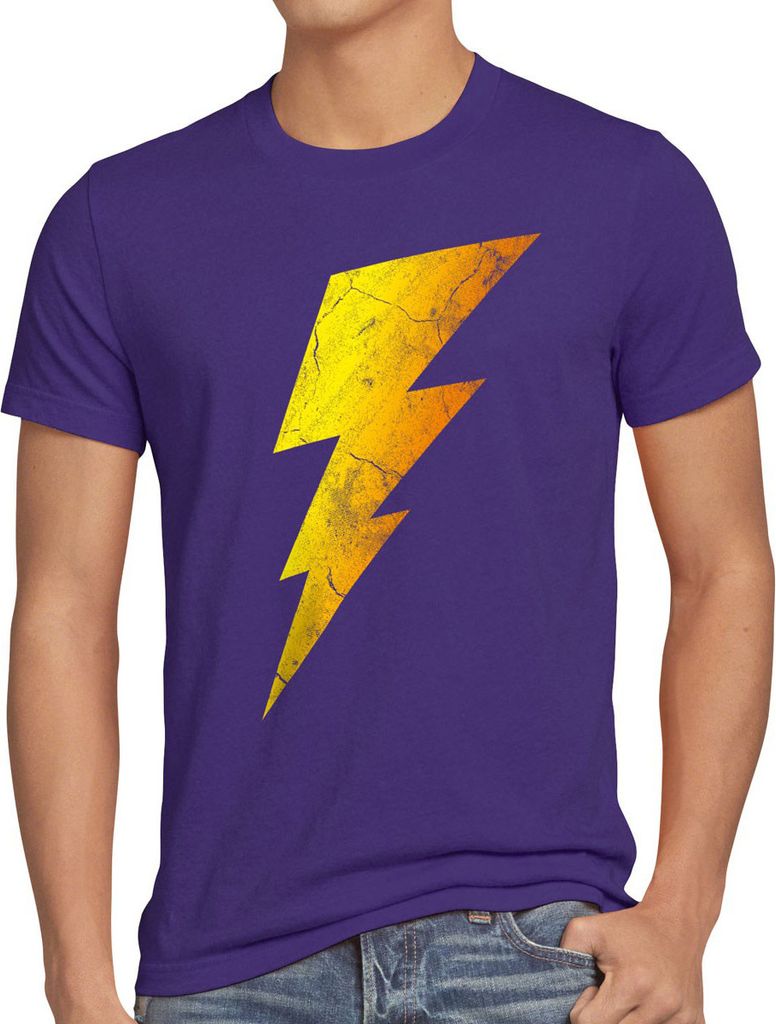BaumwolleCloud Sheldon Lightning Bolt Herren T-Shirt