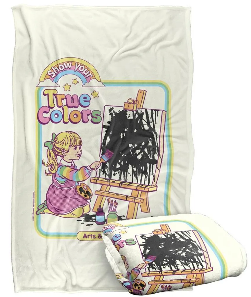 Couverture Douceur Steven Rhodes 147x91cm - Motif Multicolore TV34481