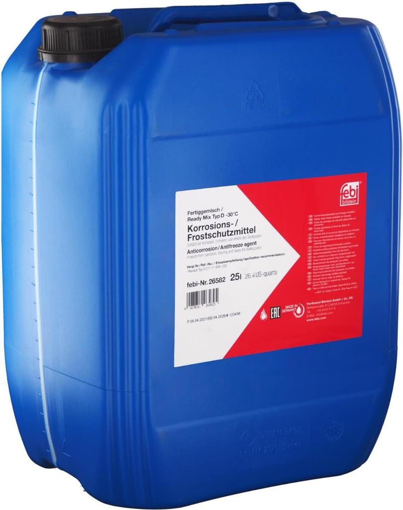FEBI Kühlerschutz "Ready Mix Typ D" Korr 25 l Kanister