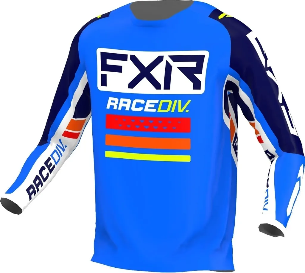 Maglia FXR Clutch Pro Blu Scuro/Bianco XS | Look MX Professionale