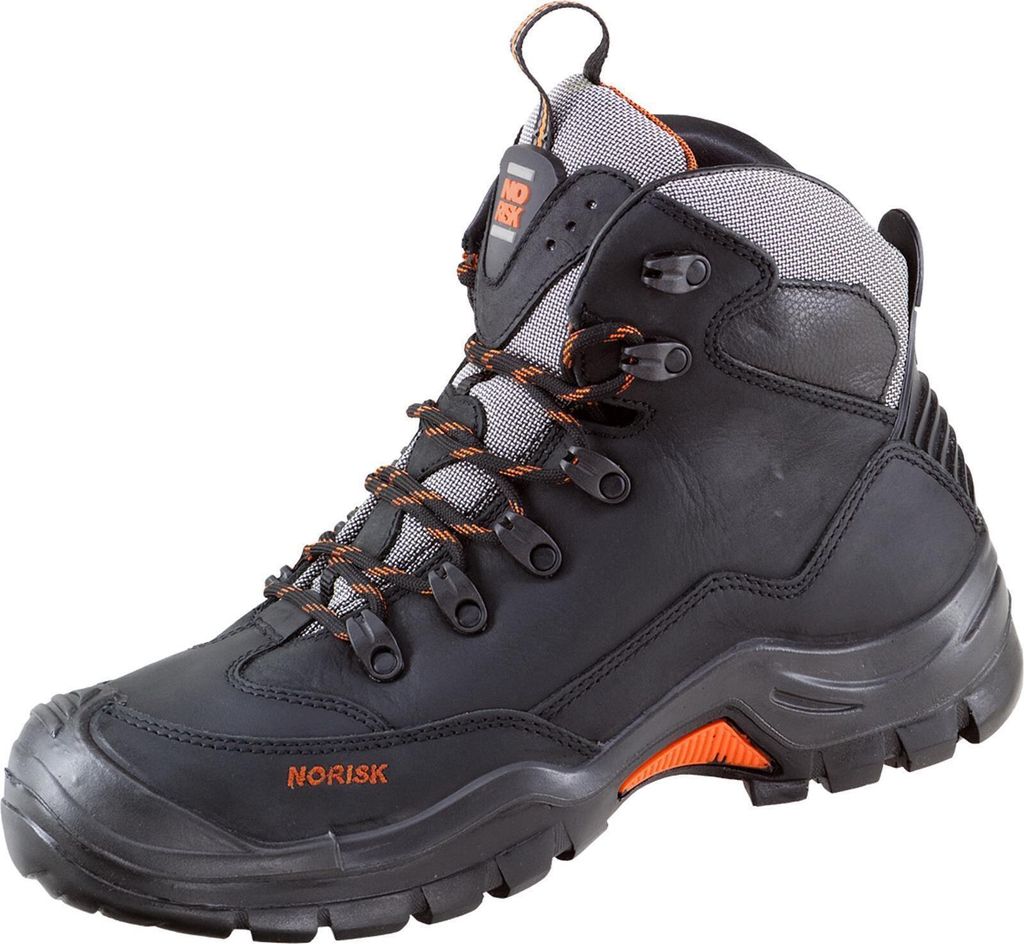No Risk Mackenzie Stiefel schwarz S3 Sicherheitsschuhe Gr. 39