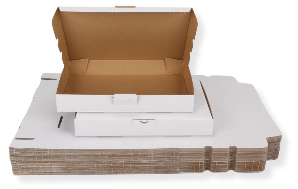 Maxibriefkarton DIN A4 - 350 x 250 x 50 mm, weiß 50 Stück Produktbild 