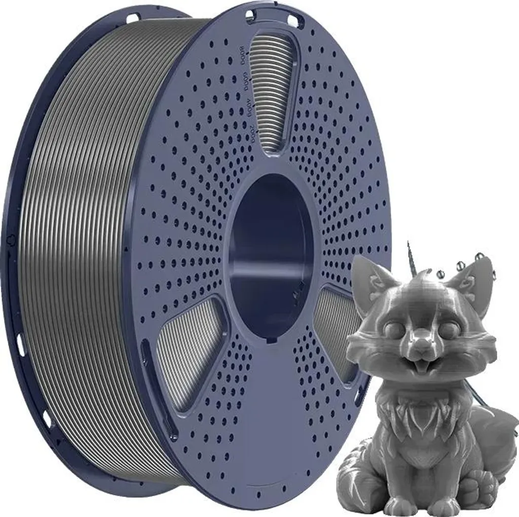 Filamento PETG Grigio 1kg Alta Tenacità per Stampa 3D Professionale