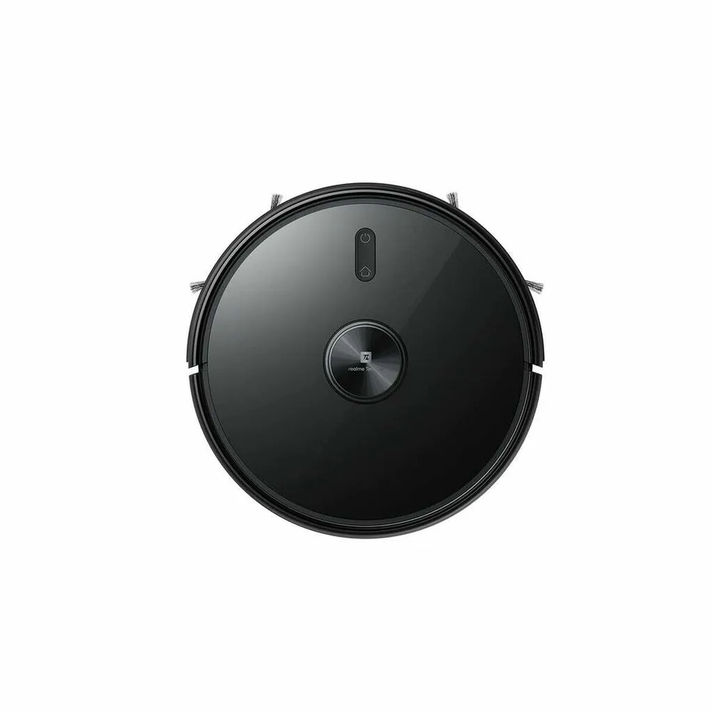 Robot Aspirateur Autonome Realme TechLife Noir avec Grand Bac de 0,6 L