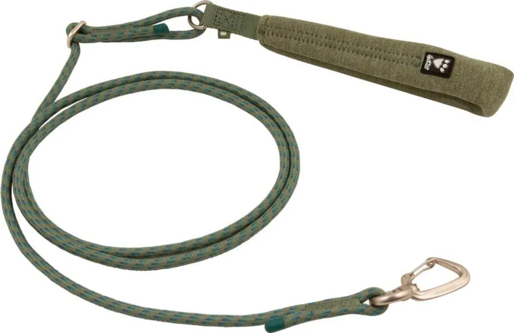 Laisse de traction en corde Hurtta ECO réglable pour balade et rando