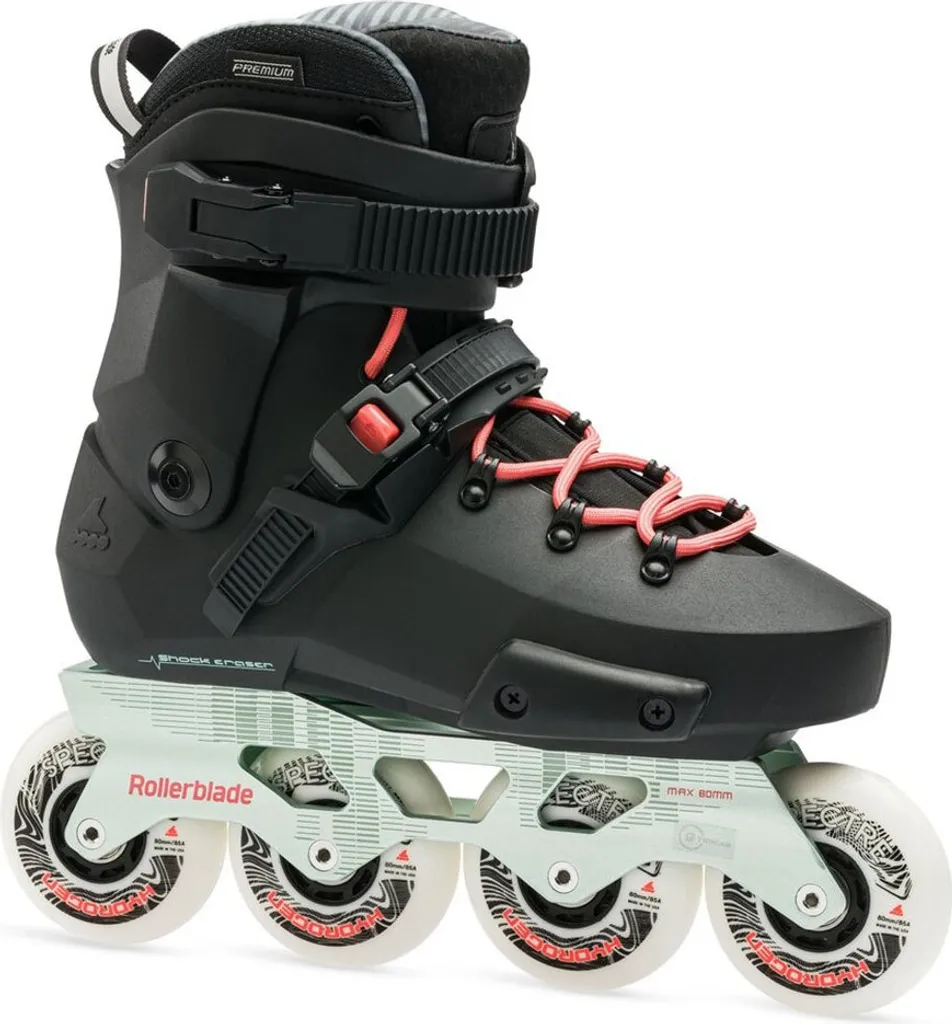 Rollerblade Twister XT Noir pour Femmes en Taille 36,5 | Roller Urbain