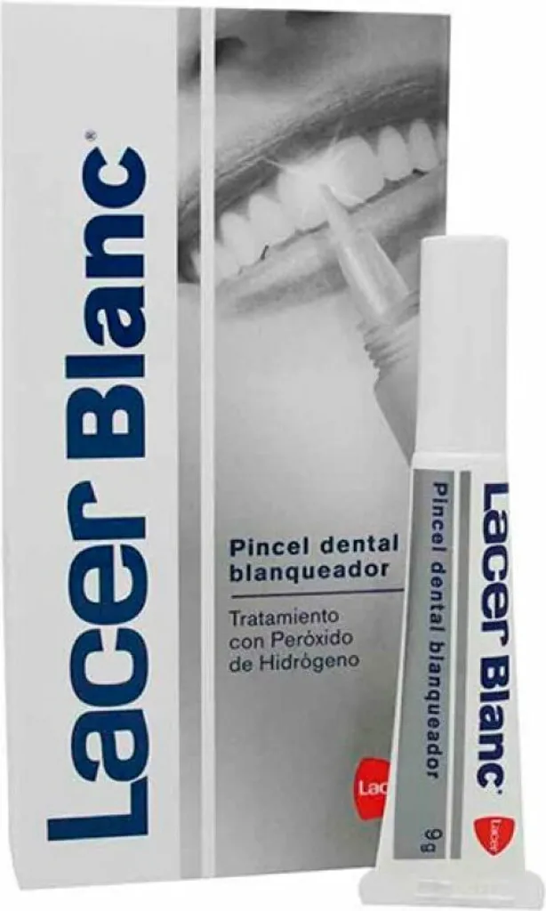 LACERBLANC Whitening Dental Brush 9g avec Applicateur Précision Haute