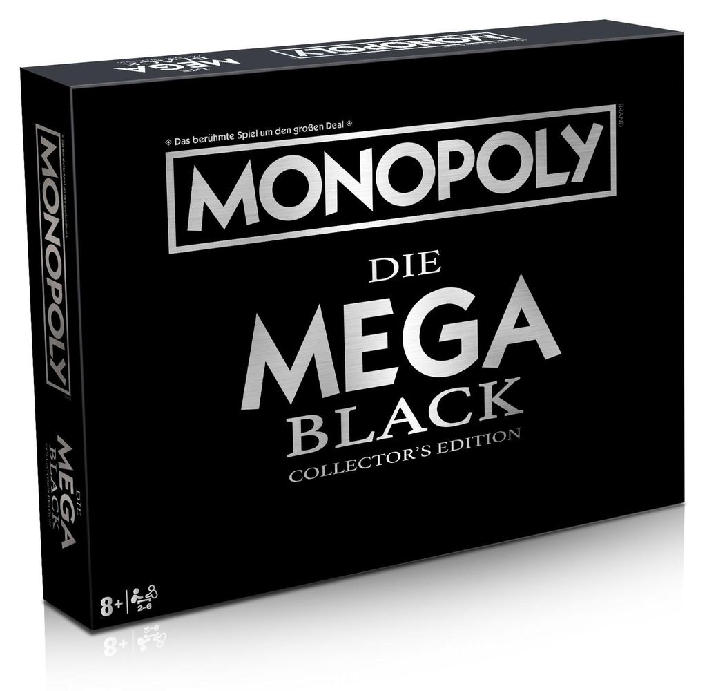 Monopoly Mega Black Edition Jeu de société Image du produit 