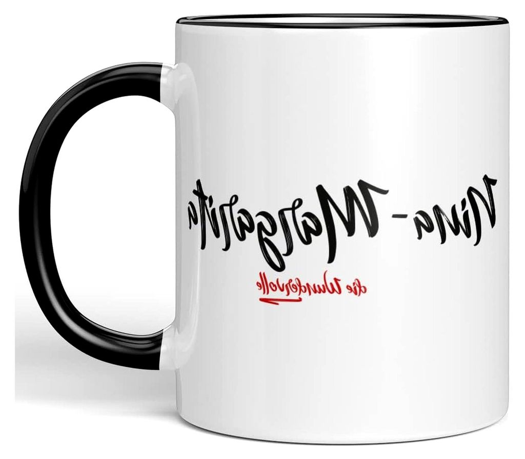 Tasse Nina-Margarita, Schwarz