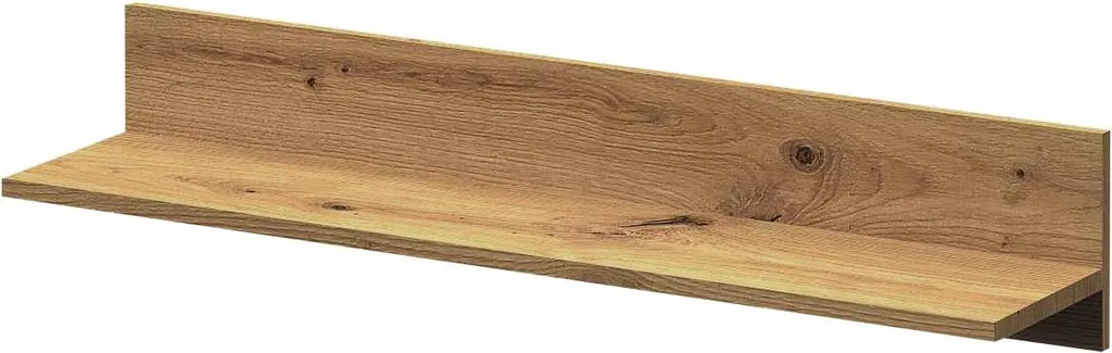 Étagère murale en bois bicolore BASHIRA 2 pour livres et déco
