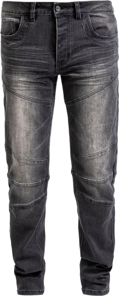 Black Premium by EMP Herren graue Jeans im Regular Fit W30L32