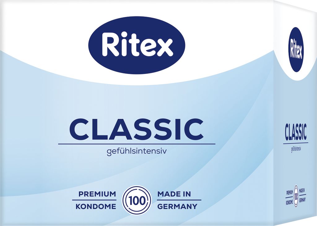 100x Ritex Classic Kondome gefühlsecht - Standardgröße Produktbild 