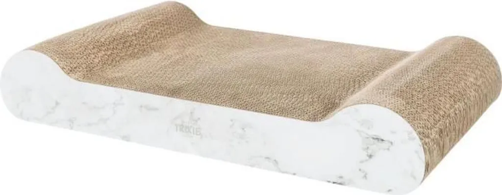 Tiragraffi XXL Trixie Effetto Marmo 64x11x37 cm - Grigio per Gatti Grandi