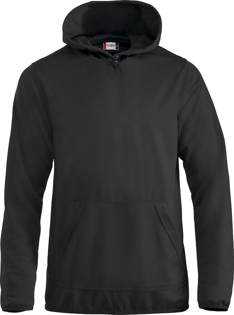 Sportlicher Kapuzensweater Danville mit Kängurutasche, Mesh-Einsätzen und elastischen Bündchen