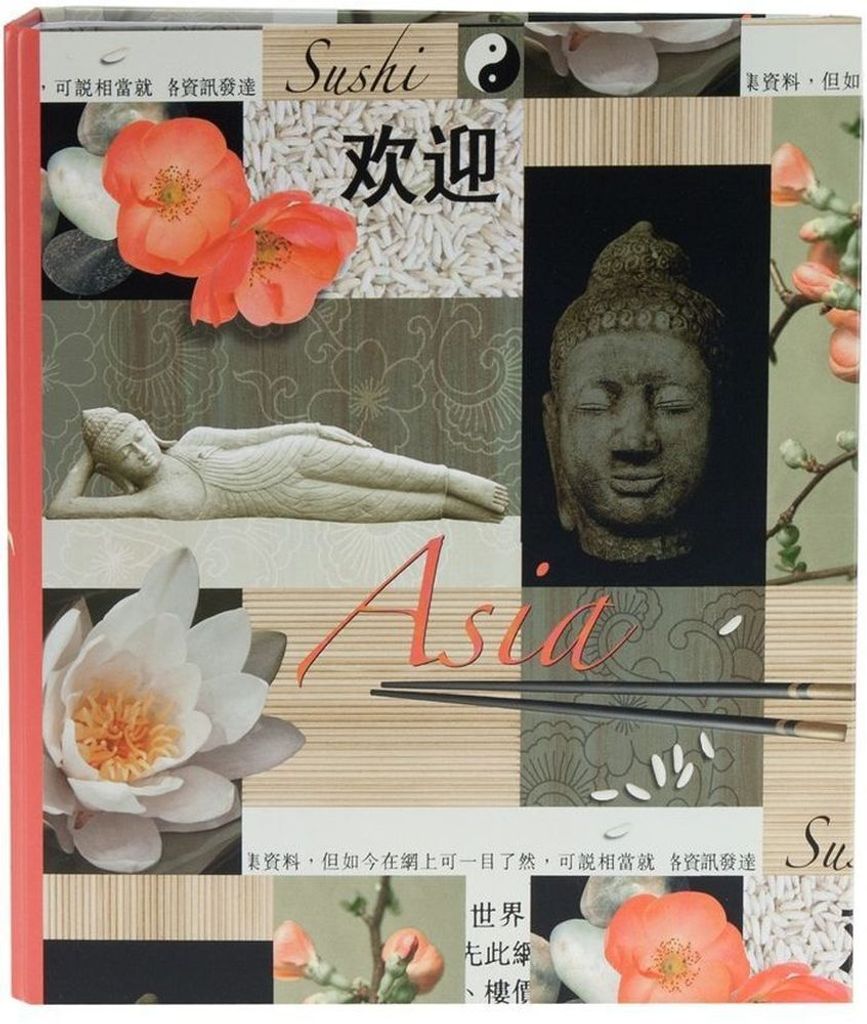 Goldbuch Rezeptbuch ASIA 22 x 17,5 cm, weiß, 1 Stück