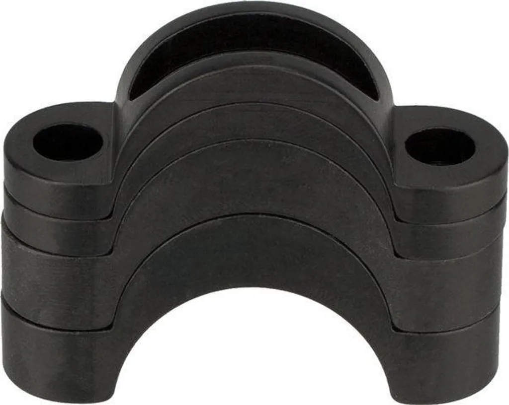 Profile Design Kit de Réhausse Aerobar 40mm Noir pour Cintre 31.8 mm