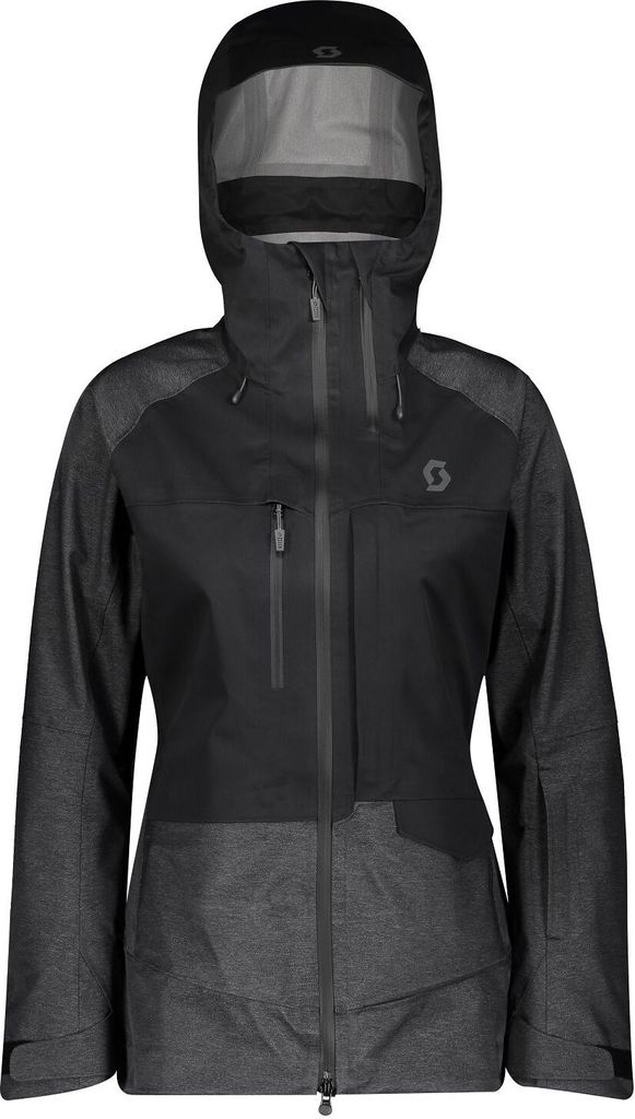 Scott Damen Vertic 3L Regenjacke Black : M Größe: M