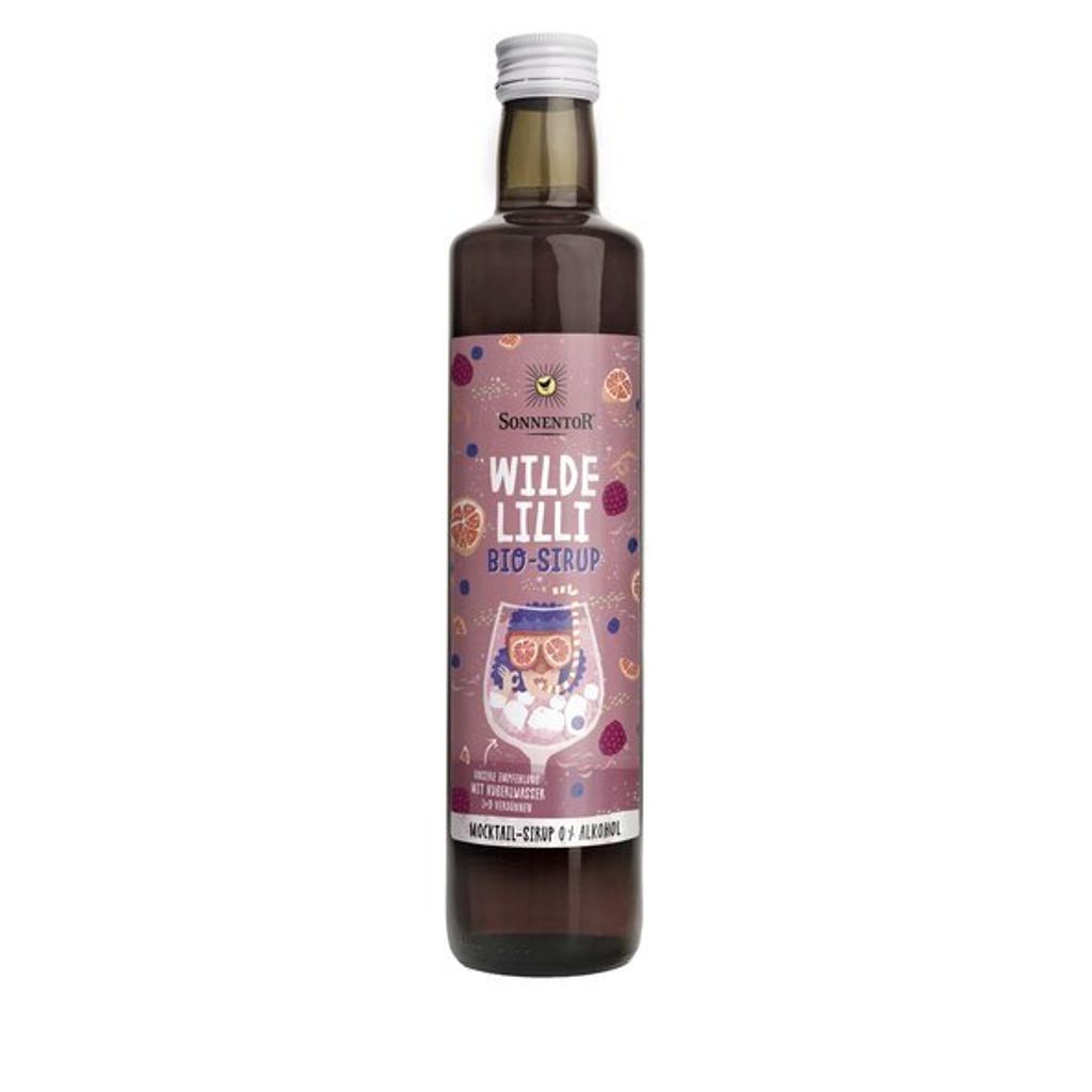 Mocktail Sirup - Wilde Lilli 0%Alc. 500ml Produktbild 