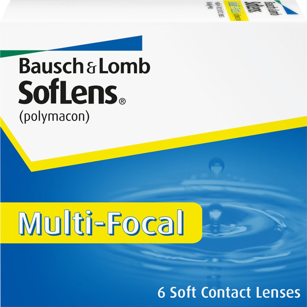 SofLens Multifocal - 6 monthly lenses - Sph: -3.5, Add: low, BC: 8.5, D: 14.5