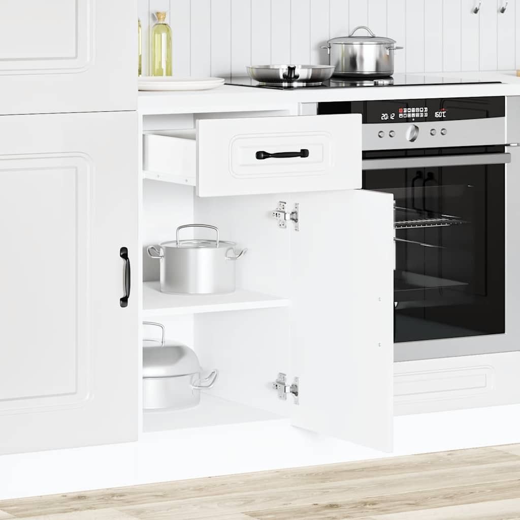 Stabli Küchenunterschrank Kalmar Weiß Holzwerkstoff - DE851127 - Küchenschränke