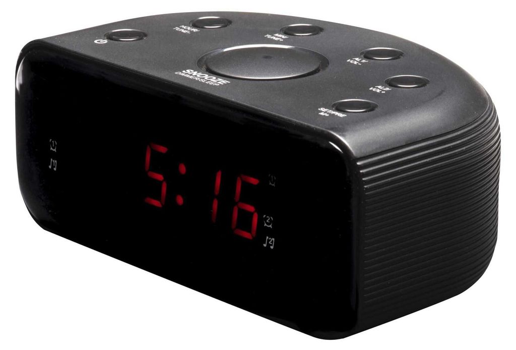 Denver CR-430, Radiowecker, FM PLL, LED Display, Produktbild 
