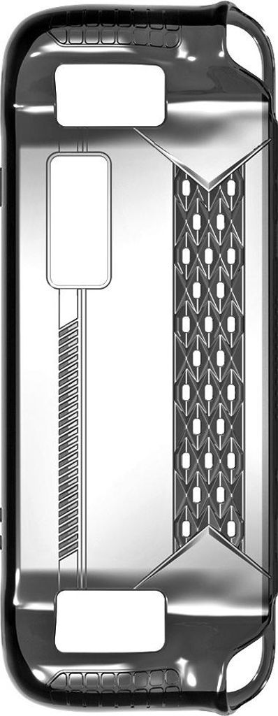 INF Steam Deck OLED Schutzhülle: TPU, 30.4x12x4.1cm, Transparent, 1 Stück Schwarz