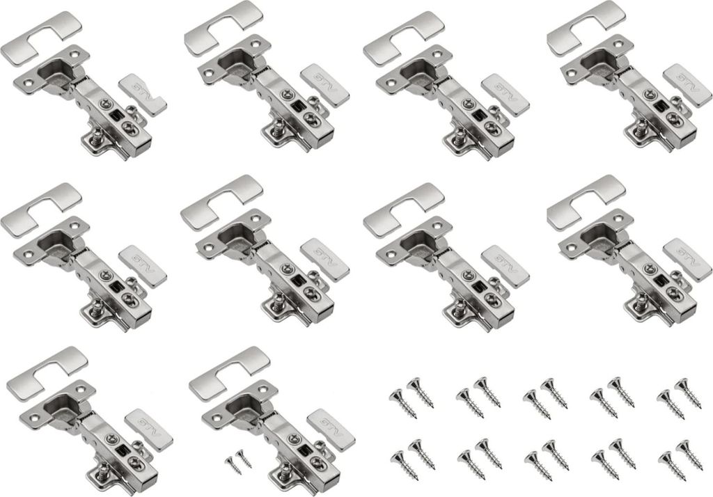 GTV 10 x Hydraulisches Scharnier ECHC, überlappbar, Produktbild 