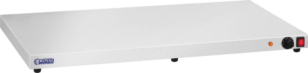Expondo Royal Catering Warmhalteplatte - 600 W - Edelstahl - 100 cm