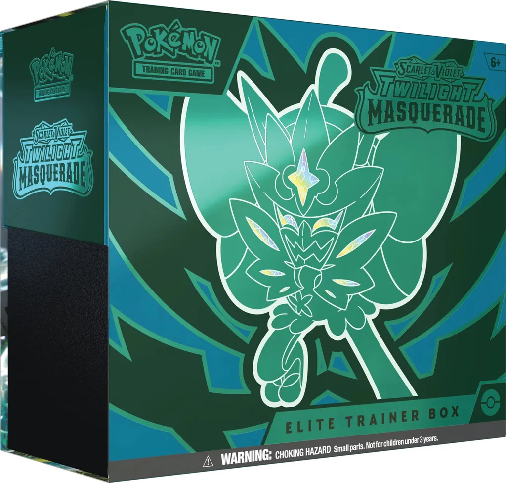 Pokémon Twilight Masquerade Elite Trainer Box - Coffret Dresseur d'Élite