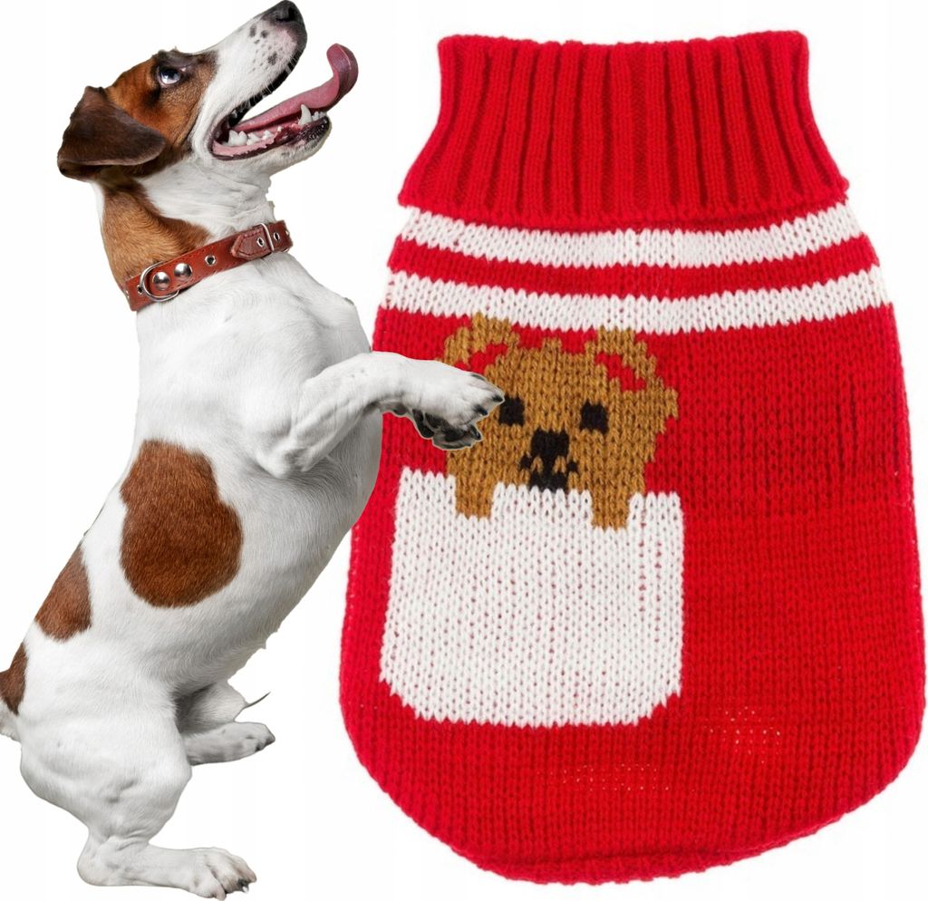 Pullover warme Hundebekleidung für Winter 27cm (10)
