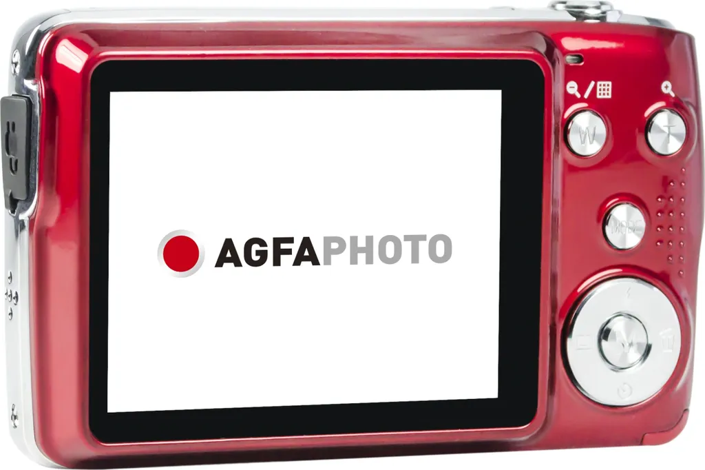 Macchina Fotografica AgfaPhoto DC8200 Rossa: Regalo Ideale per Ragazzi