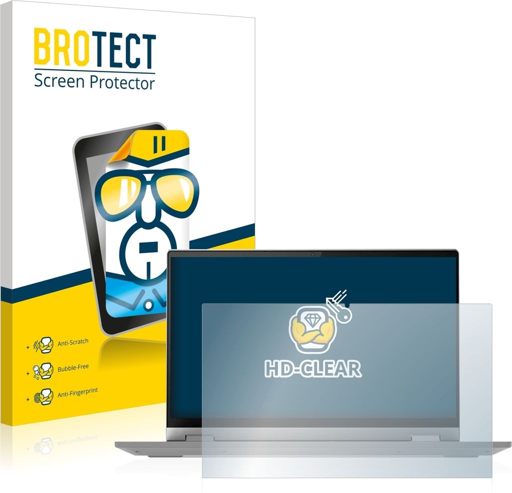 Für Lenovo IdeaPad Flex 5i 14" Schutzfolie BROTECT Displayschutz Display Schutz Folie Klar Transparent
