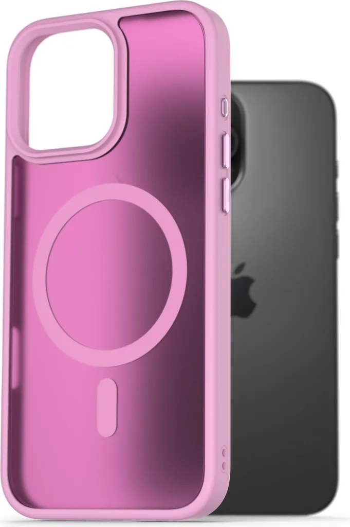 Coque de protection iPhone 16 Pro Max Rose Mat Magnétique Haute Qualité