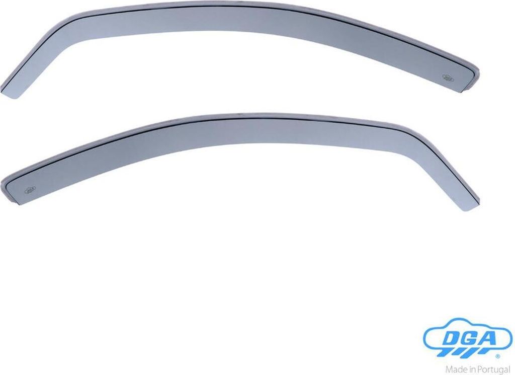 Front Snap-In Wind Deflectors DGA für Dacia Sandero Stepway 07/09>12/12