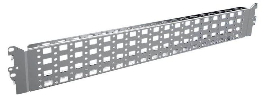 Rittal VX System-Chassis 23 x 89 mm, für B/T: 600 mm, Edelst