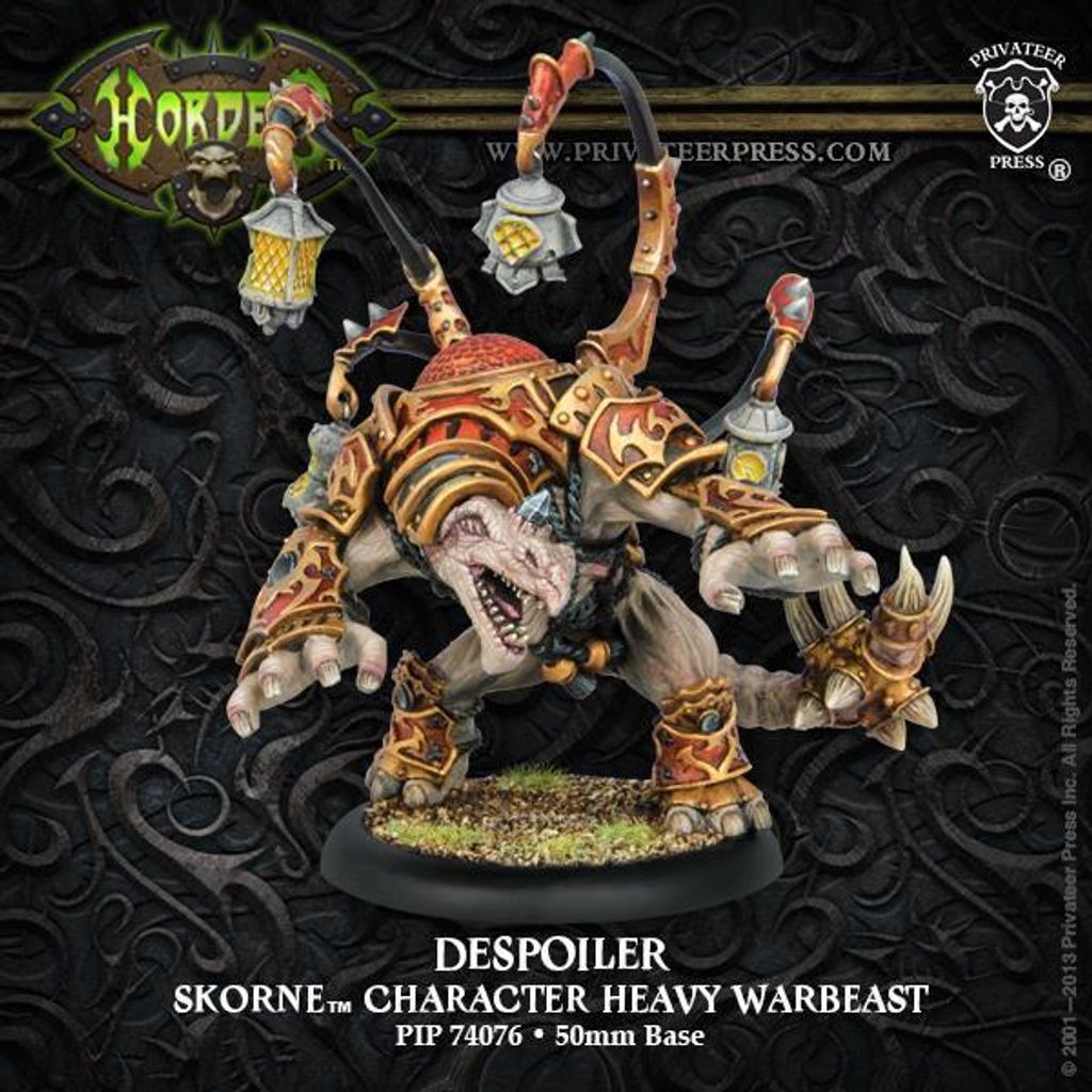 Skorne Despoiler Heavy Warbeast (plastic)