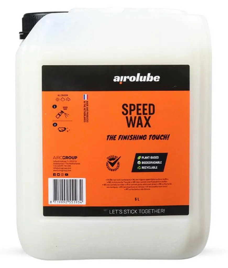 Cire Airolube Speed 5L BC0305A : Finissez-en avec le Vernis Terne