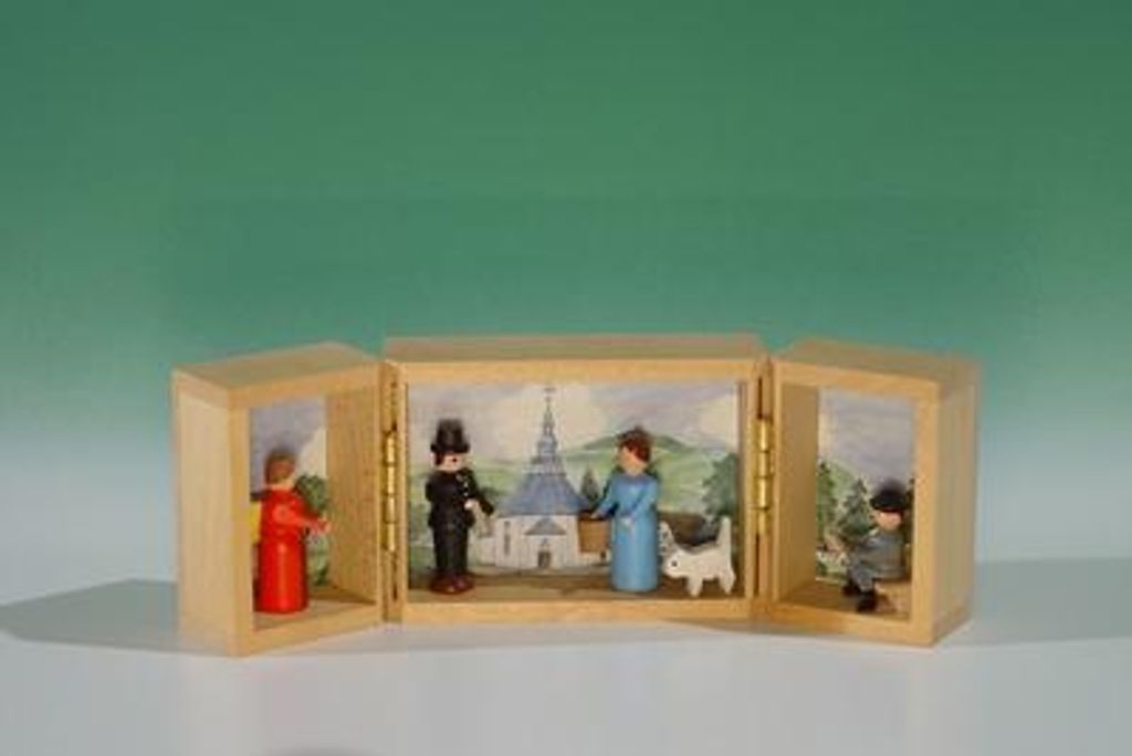 Miniaturen Seiffener Sommer BxHxT 13x4,5x8cm NEU