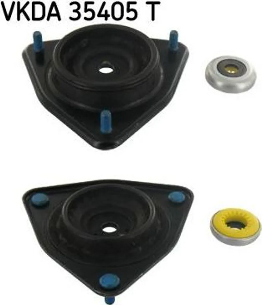 Kit Butée de Suspension SKF VKDA 35405 T Haute Résistance pour Escort