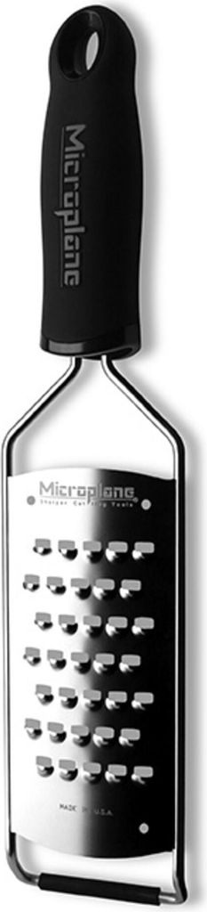Microplane 45008 Gourmet Serie Reibe sehr grob, schwarz Produktbild 