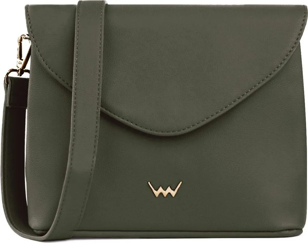 Sac Vuch Byrsa Green vert en cuir synthétique durable avec bandoulière