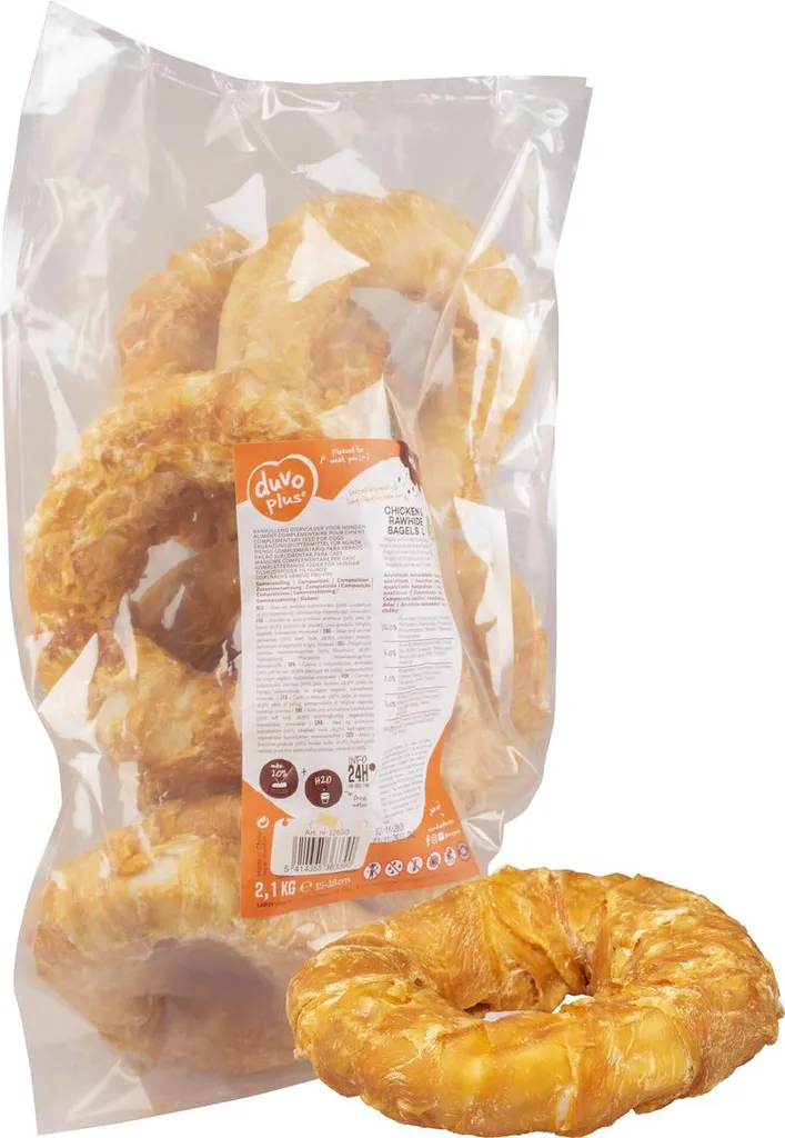 Beignets peau de bœuf au poulet contre le tartre et l'ennui du chien