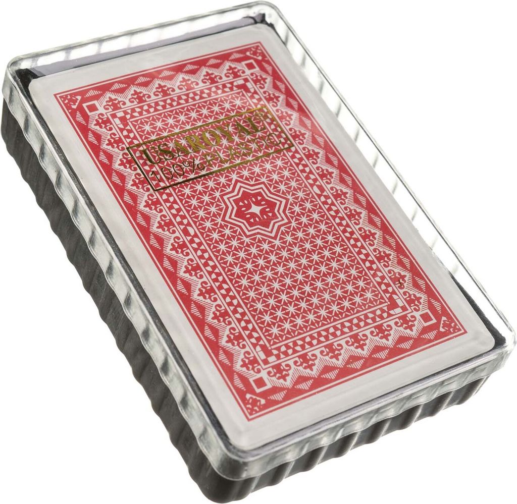 Kunststoff Pokerkarten 1 Deck Produktbild 