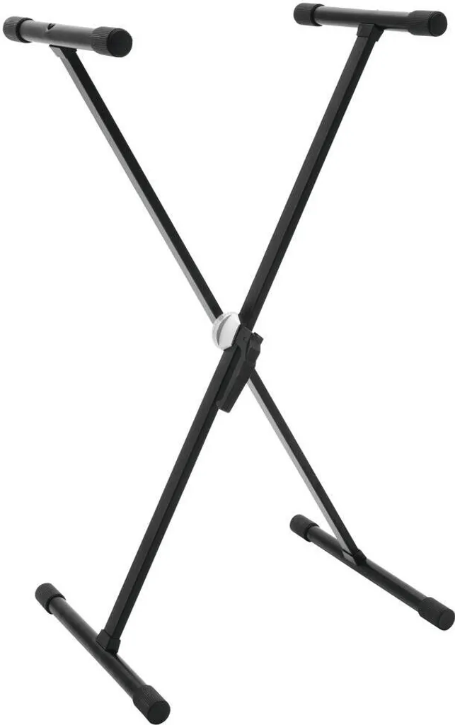Support de clavier en X DIMAVERY SVT-1 réglable avec serrage rapide