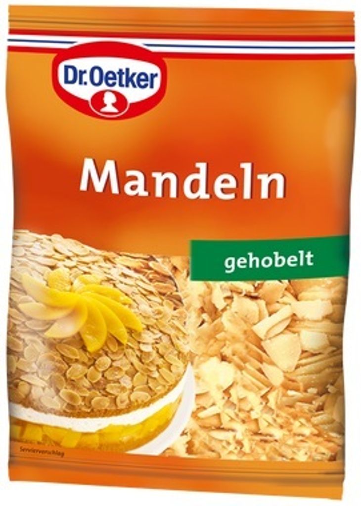 Oetker Mandeln gehobelt 100g Produktbild 