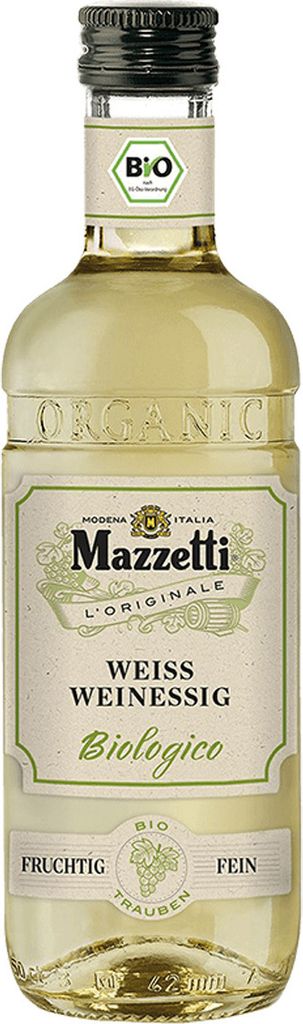 Organiczny ocet z białego wina Mazzetti Zdjęcie produktu 