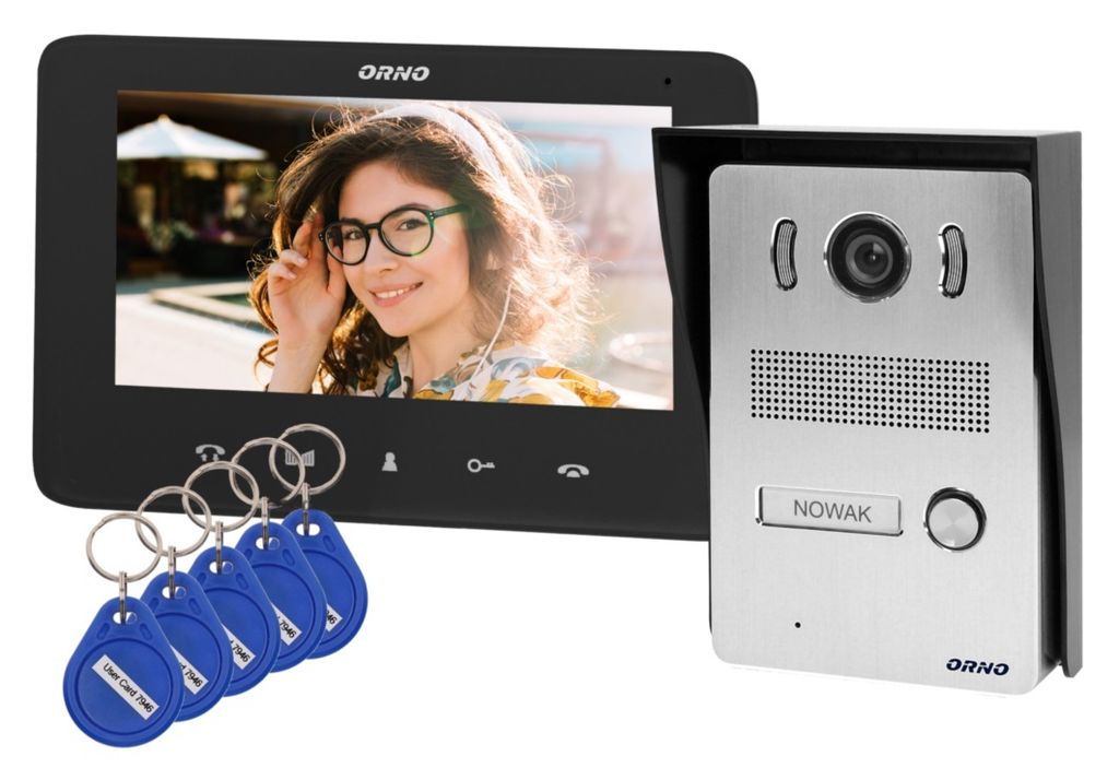 Wideodomofon rodzinny INDI N ORNO OR-VID-VP-1069/B, Zdjęcie produktu 